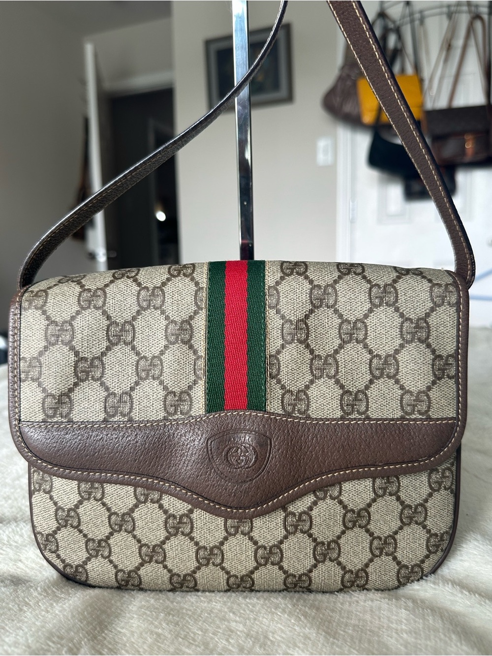 Gucci Monogram Shoulder Bag